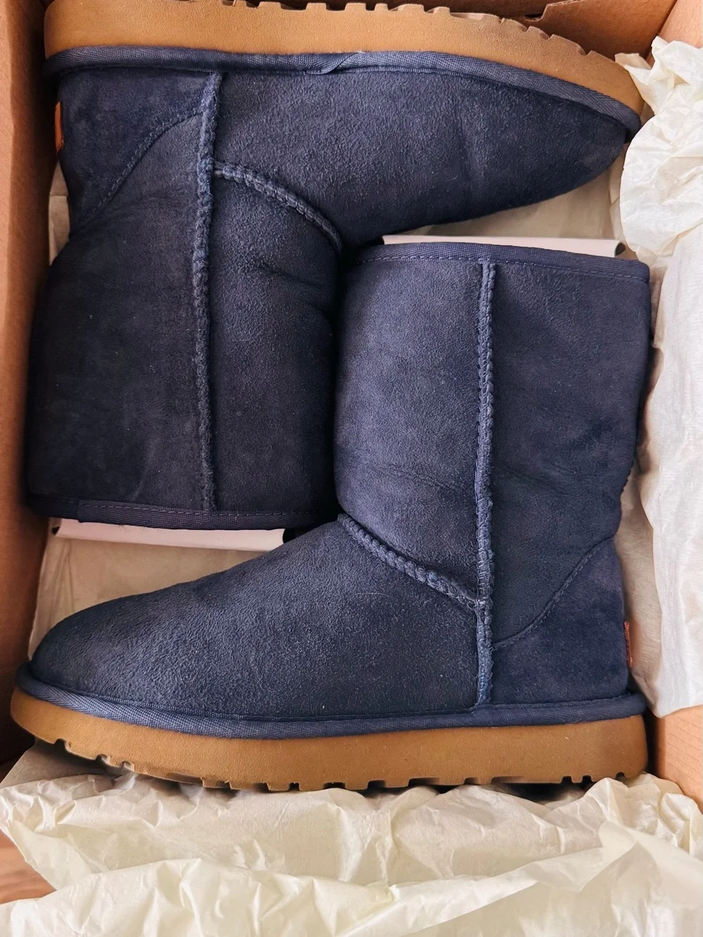 UGG Classic Short II Boots in Navy size 6 originals